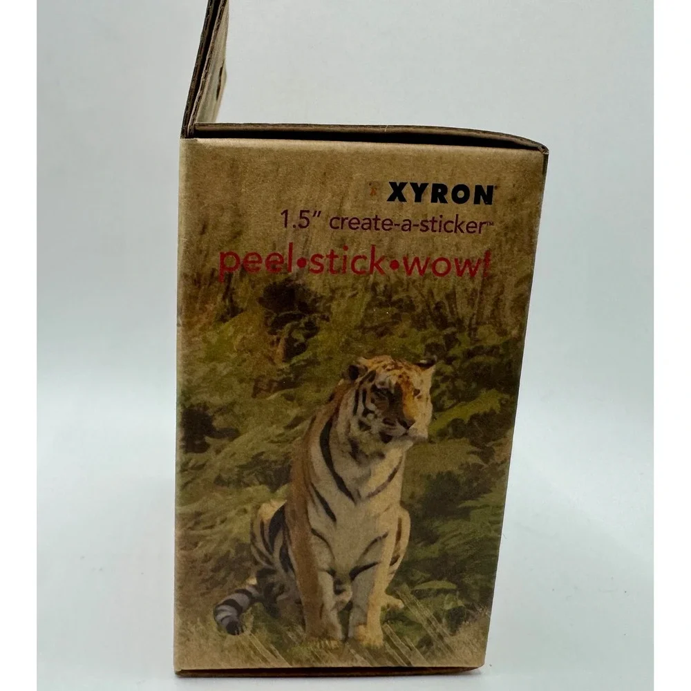 Xyron Create-a-Sticker 1.5 Inch Machine Zebra Print Permanent Adhesive New